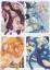 Jennifer N.: 4 Postkarten Manga Anime - 