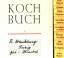 antiquarisches Buch – Resi Drautzburg – KOCHBUCH in Handschrift – Bild 1