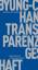 Byung-Chul Han: Tranzparenzgesellschaft.