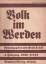 Krieck,Ernst (Hsg.): Volk im Werden 4.Ja