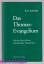 Schmidt, K. O.: Das Thomas-Evangelium - 