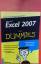 Greg Harvey: Excel 2007 für Dummies. 1. 