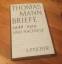 Thomas Mann: Briefe 1948 - 1955 und Nach