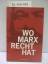 Wo Marx Recht hat - Reheis Fritz