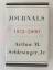 Journals 1952- 2000 - Schlesinger, Andrew; Schlesinger, Stephen