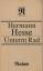 Hermann Hesse: Unterm Rad.