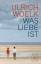 Ulrich Woelk: Was Liebe ist