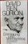 David Ben Gurion: Erinnerung und Vermäch