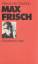 Alexander Stephan: Max Frisch