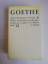 Goethe, Johann Wolfgang von: Goethes Wer