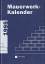 Mauerwerk-Kalender: Taschenbuch für Mauerwerk, Wandbaustoffe, Schall-, Wärme- und Feuchtigkeitsschutz / 1995 - Herausgeber Funk, Peter