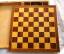 gebrauchtes Spiel – Altes Holz Schachspiel / Dame Spiel / Holz Domino – Bild 3