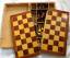 gebrauchtes Spiel – Altes Holz Schachspiel / Dame Spiel / Holz Domino – Bild 4