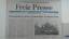 gebrauchtes Buch – Redaktion "Freie Presse" – 3 x Tageszeitung "Freie Presse" (Chemnitz) - Augustputsch Sowjetunion 1991 - Originalausgaben vom 20. + 21. + 22. August 1991 – Bild 2