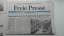 gebrauchtes Buch – Redaktion "Freie Presse" – 3 x Tageszeitung "Freie Presse" (Chemnitz) - Augustputsch Sowjetunion 1991 - Originalausgaben vom 20. + 21. + 22. August 1991 – Bild 4