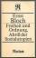 Ernst Bloch: Freiheit und Ordnung, Abris