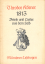 Theodor Körner: 1813 Briefe und Lieder a