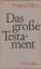 Francois VILLON: Das grosse Testament.