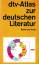dtv-Atlas zur deutschen Literatur - Schlosser, Horst Dieter