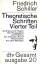 Friedrich Schiller: Theoretische Schrift