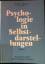 Wehner, Ernst G.: Psychologie in Selbstd