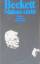 Samuel Beckett: Malone stirbt : Roman. S Samuel Beckett: Malone stirbt : Roman. S
