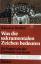 Klemens Richter: Was die sakramentalen Z