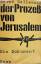 Bernd Nellessen: Der Prozeß von Jerusale