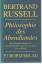 Bertrand Russell: Philosophie des Abendl