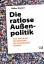 Volker Stanzel: Die ratlose Außenpolitik