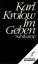 Karl Krolow: Im Gehen.