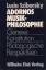 Lucia Sziborsky: Adornos Musikphilosophi