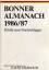 Bonner Almanach 1986/87