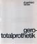 Gerhard Tanzer: Gero-Totalprothetik