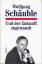 gebrauchtes Buch – WOLFGANG SCHÄUBLE – Und der Zukunft zugewandt – Bild 1