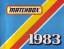 Matchbox: Matchbox 1983 Katalog