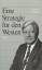 Helmut Schmidt: Eine Strategie für den W