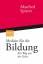 Manfred Spitzer: Medizin für die Bildung