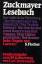 Carl Zuckmayer: Zuckmayer-Lesebuch