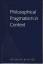 gebrauchtes Buch – Nicholas Rescher – Philosophical pragmatism in context. – Bild 1