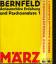 Siegfried Bernfeld: Exemplar horst Petri
