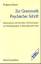 Wolfgang Hegener: Zur Grammatik psychisc Wolfgang Hegener: Zur Grammatik psychisc