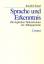 Joachim Israel: Sprache und Erkenntnis. Joachim Israel: Sprache und Erkenntnis.