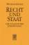 Wilhelm Henke: Recht und Staat