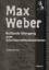 Max Weber: Russlands Übergang zum Schein