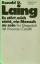 Laing, Ronald D.: Es stört mich nicht, e