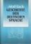 Adolf Bach: GESCHICHTE DER DEUTSCHEN SPR