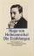 Hugo von Hofmannsthal: Die Erzählungen Hugo von Hofmannsthal: Die Erzählungen