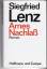 Siegfried Lenz: Arnes Nachlass