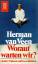 Veen, Herman van: Worauf warten wir ?